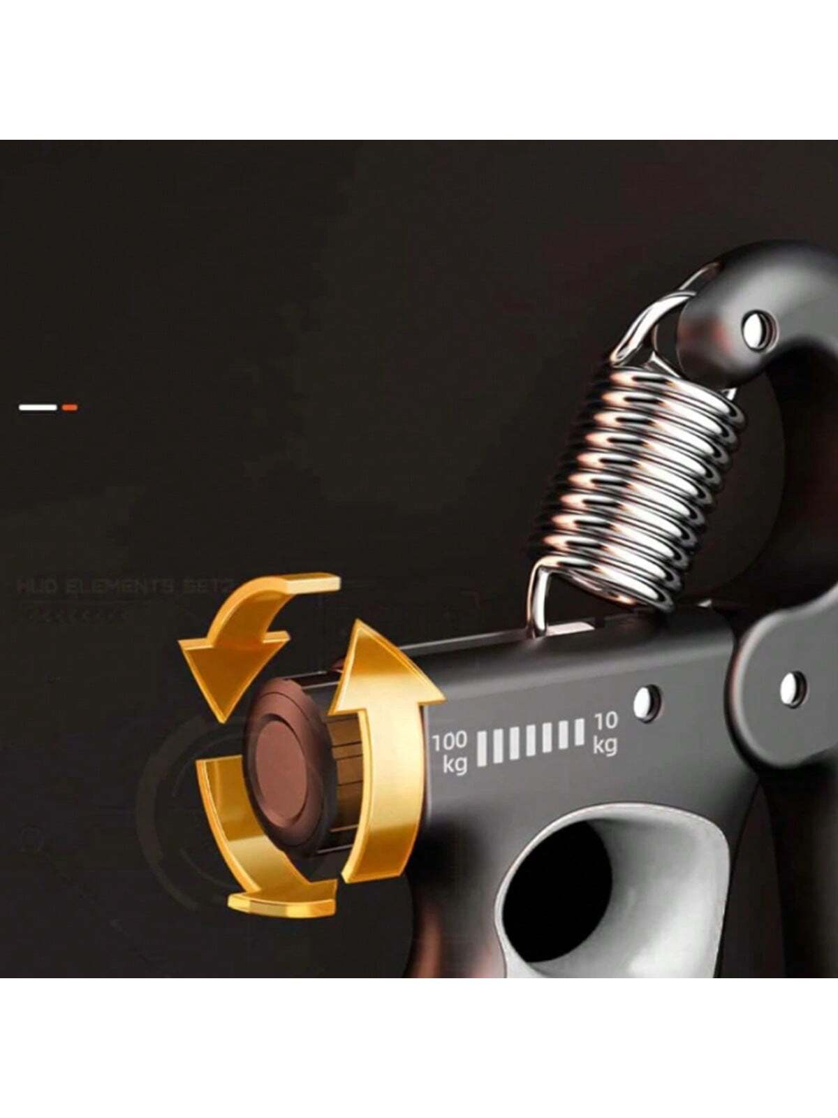 5-100KG Sport Hand grip Strengthener Adjustable Forearm Trainer Finger exerciser