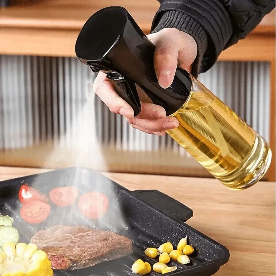 300ml Cooking Mister Sprayer Olive Oil Sprayer BBQ Air Fryer Baking Kitchen Tool
