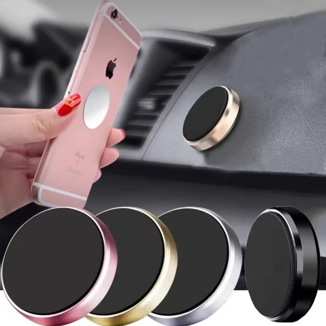 Magnetic Car Phone Holder Mount Bracket Stick on Car Dashboard Wall Phone Holder