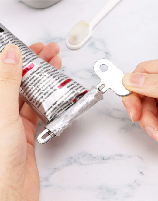 Metal Toothpaste Squeezer Tube Keys Roller Dispenser Manual Toothpaste Squeezer