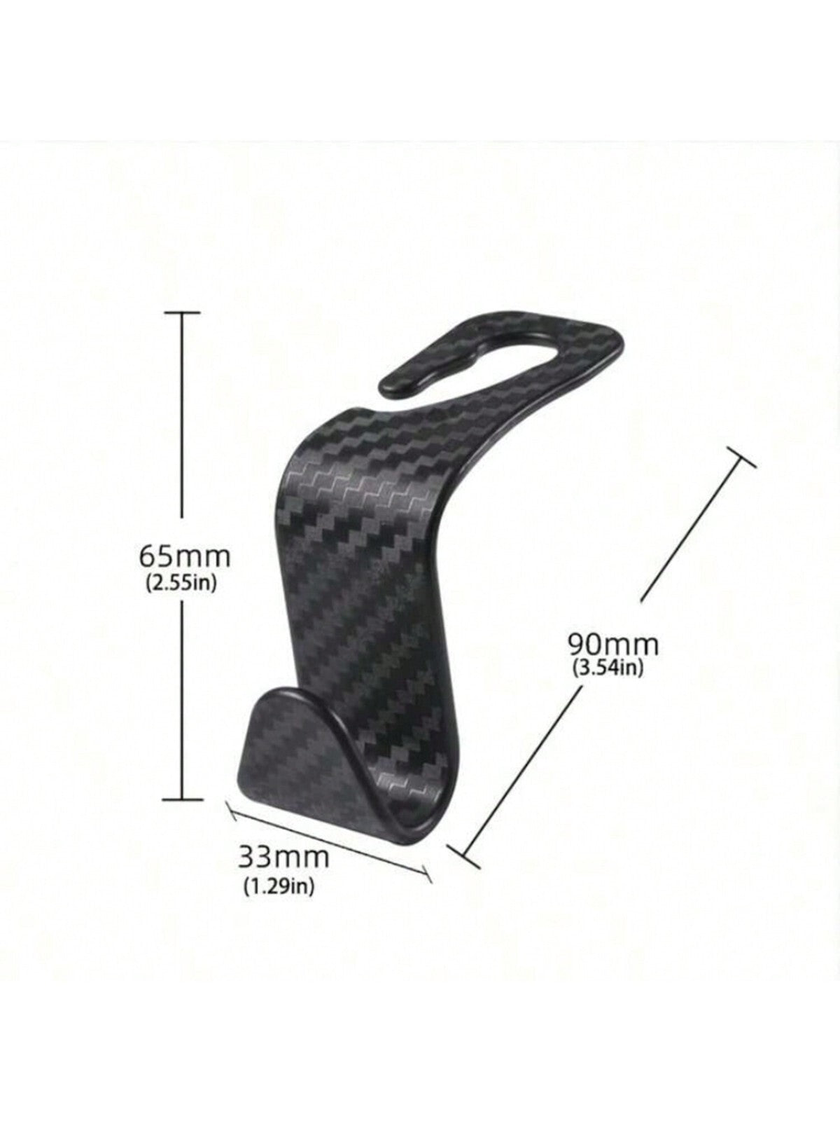 4X Car Holder Hanger Organizer Seat Back Hook Headrest for Handbag Bag Coat UK