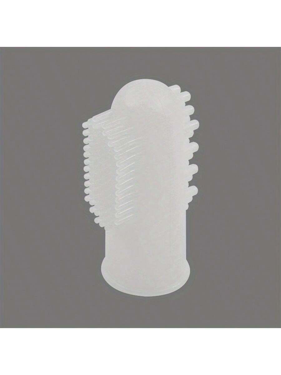 6x Pet Finger Toothbrush Dogs Cats Dental Cleaning Teeth Care Soft Finger Brush