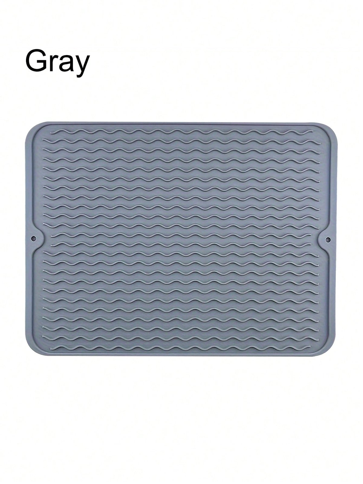 Silicone Sink Drying Mat Heat Resistant Kitchen Rectangle Non Slip Dish Drainer