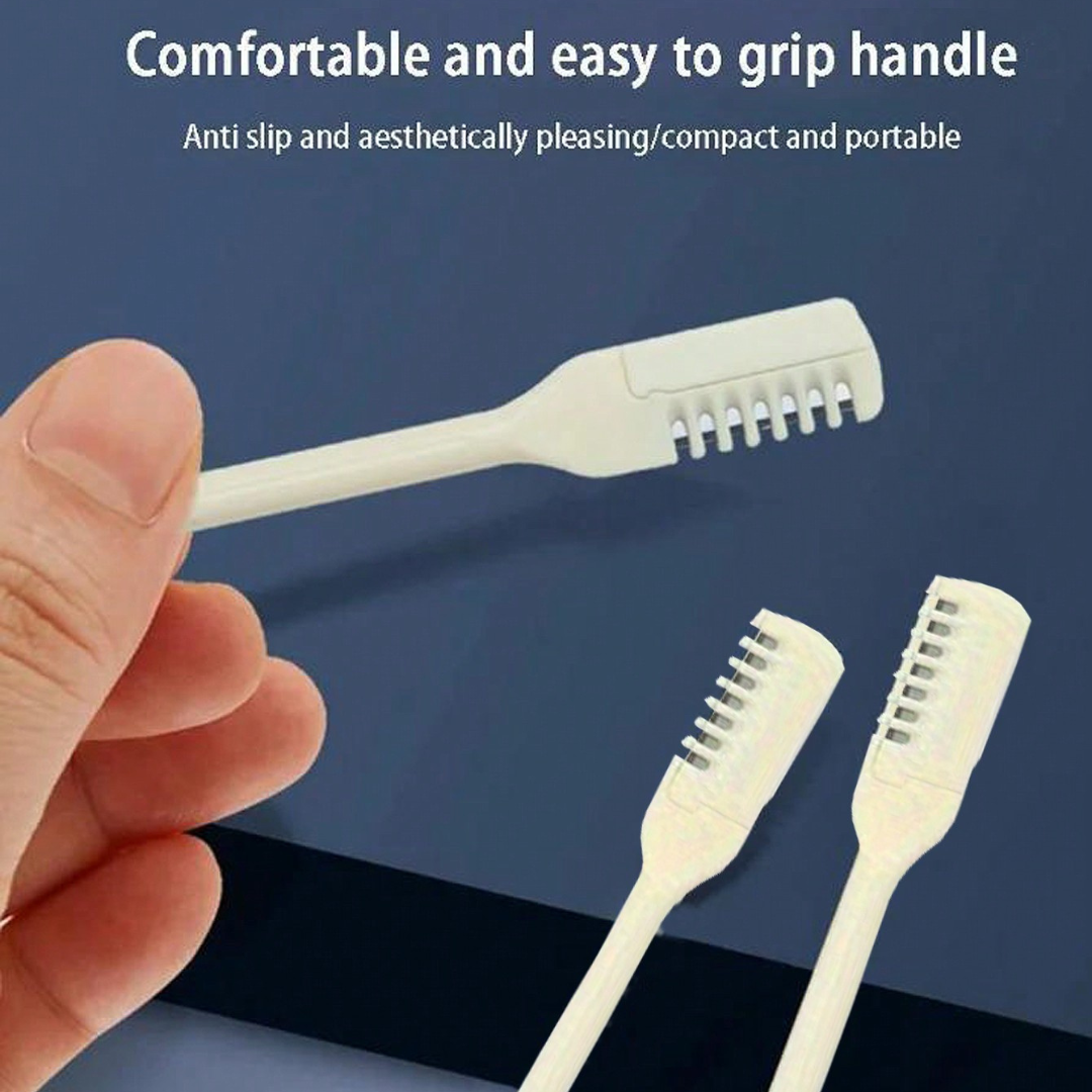 Manual Nose Hair Trimmer 360°Nasal Hair Cutter Nostril Hair Remover Tool Gifts