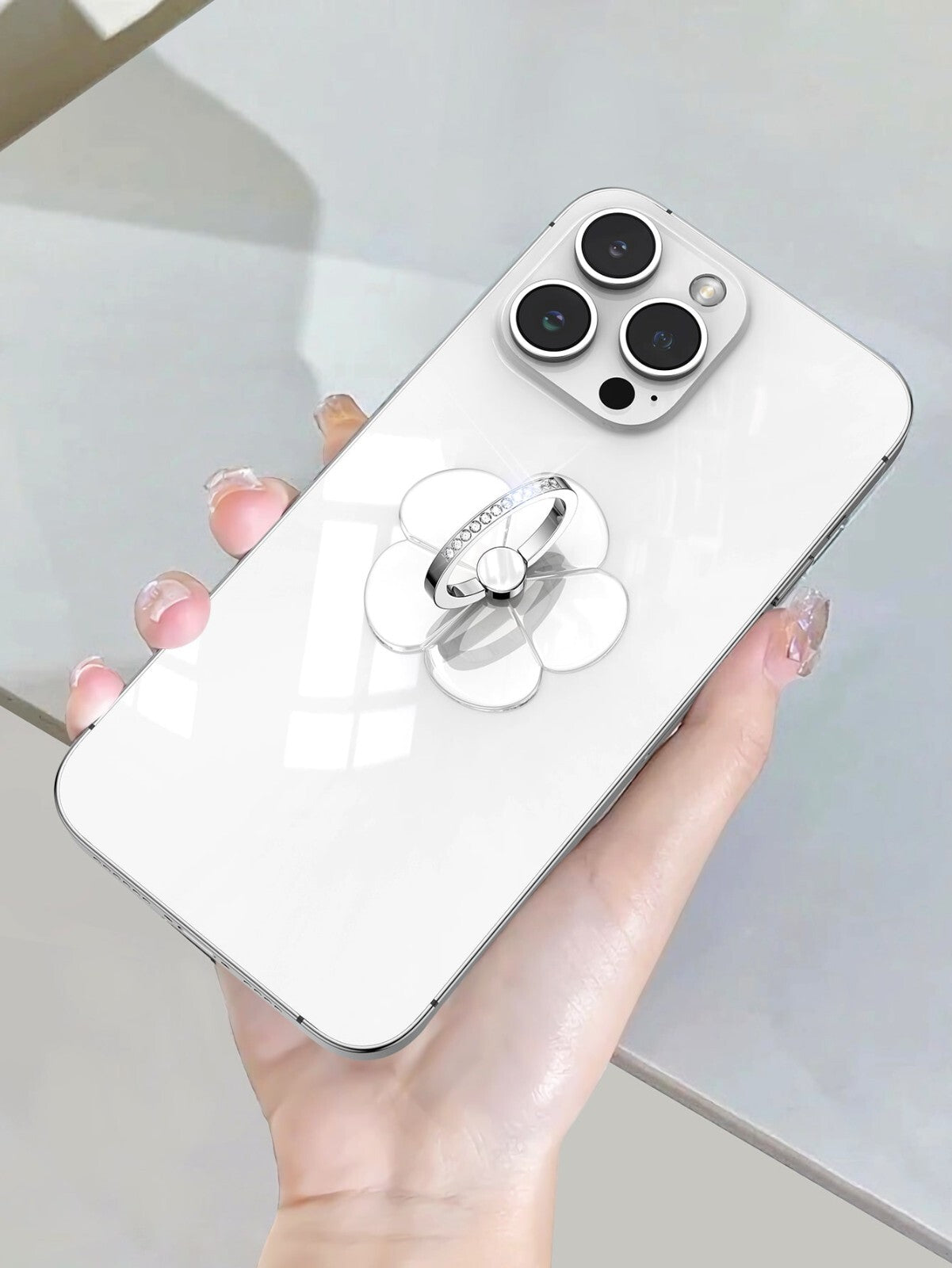 Mobile Phone Heart Ring Holder Finger Grip 360° Stand Mount for Mobile Phones