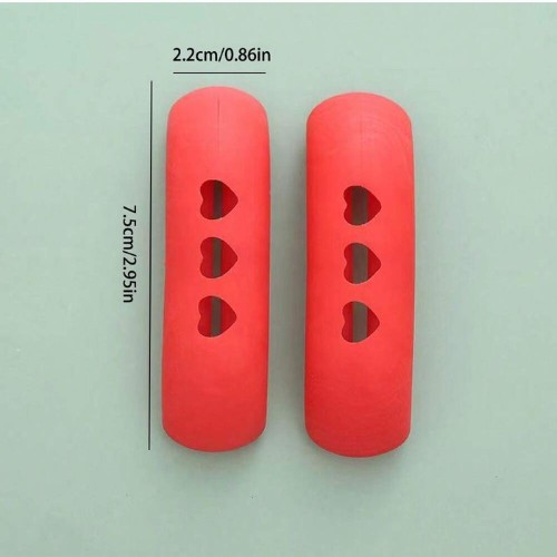 2pcs/4pcs Heat-Resistant Pot Handle Covers, Anti-Scalding for Casseroles & Pots