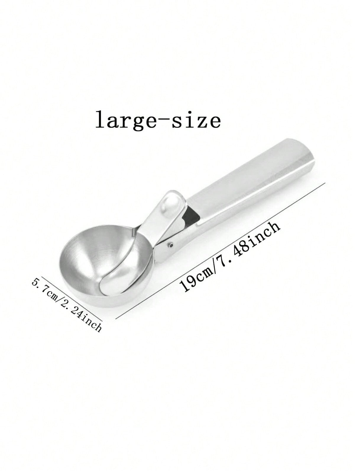 Ice Cream Scoop Stainless Steel For Mash Potato Ice Cream Spoon Ball Scooper UK