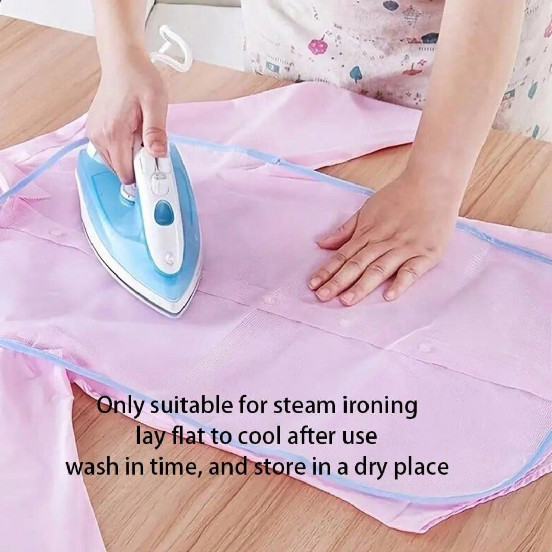 Ironing Mesh Mat High Heat Resistance Clothes Protector Board Cover Net UK