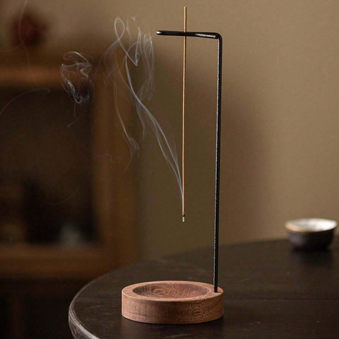 Incense Burners Stick Holder Wood Home Aromatherapy Tray Stick Ornaments Burner