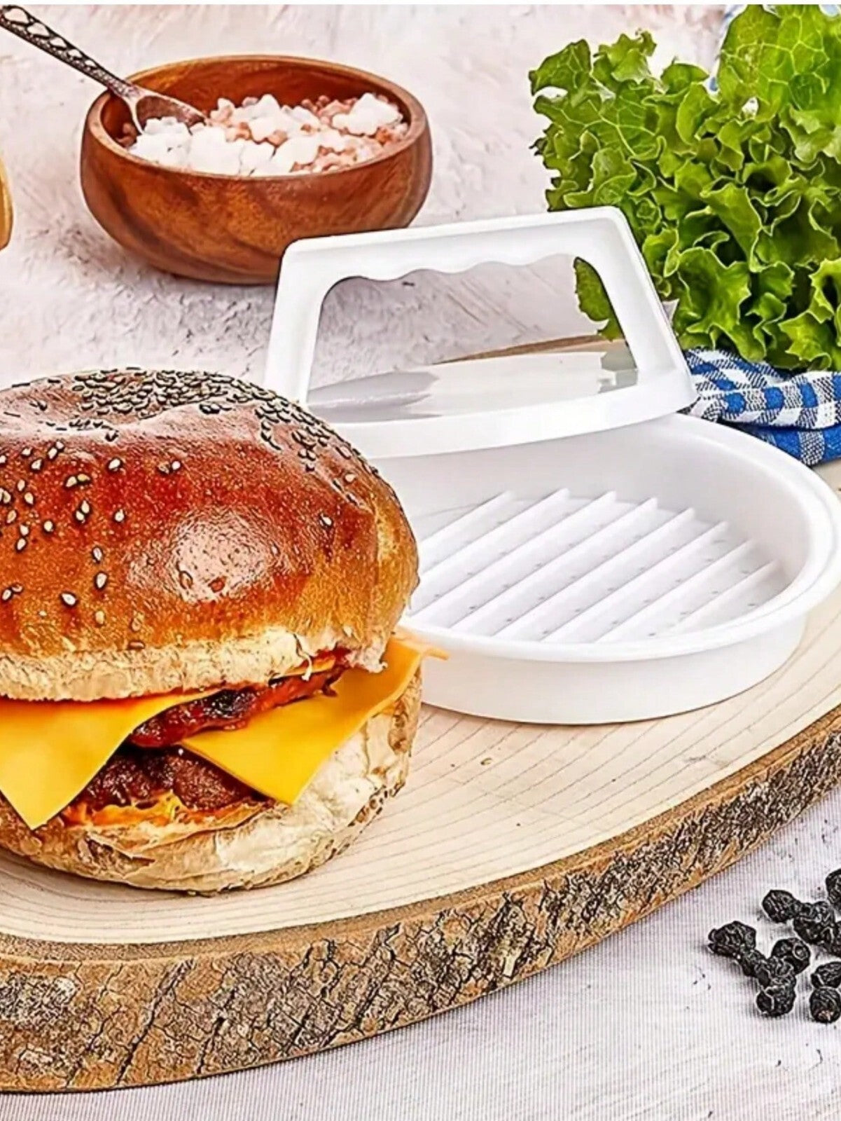 Burger Press Maker Beef Maker Hamburger Patty Maker Press Stuffed Burger BBQ
