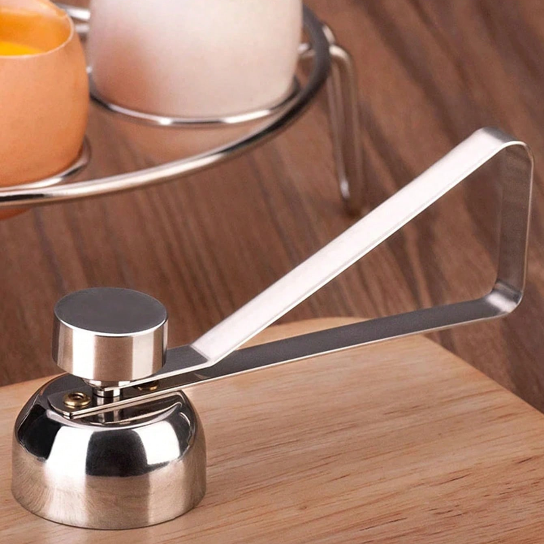 Egg Cracker Topper Eggshell Cutter Opener Shell Remover for Hard Soft Boiled Egg