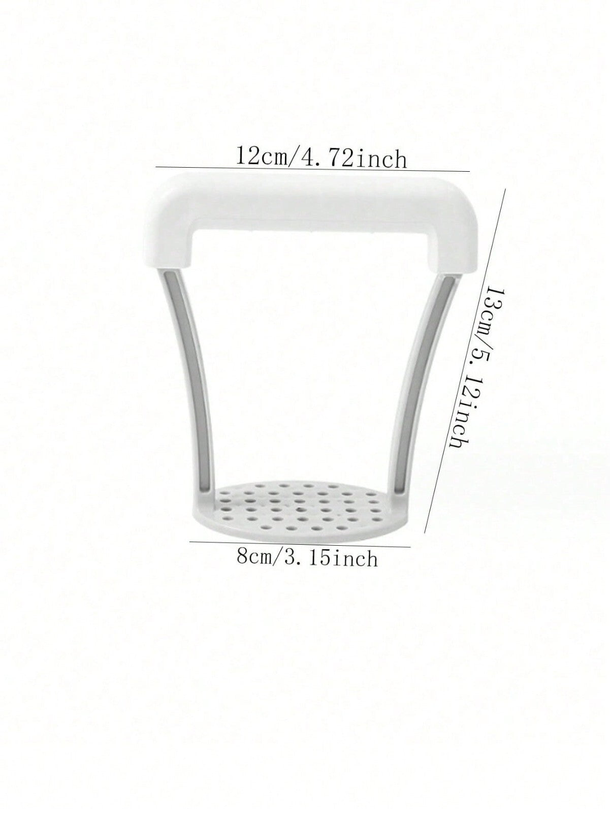 Potato Masher Vegetable Heat Stainless Steel Crusher Kitchen Resistant Press New