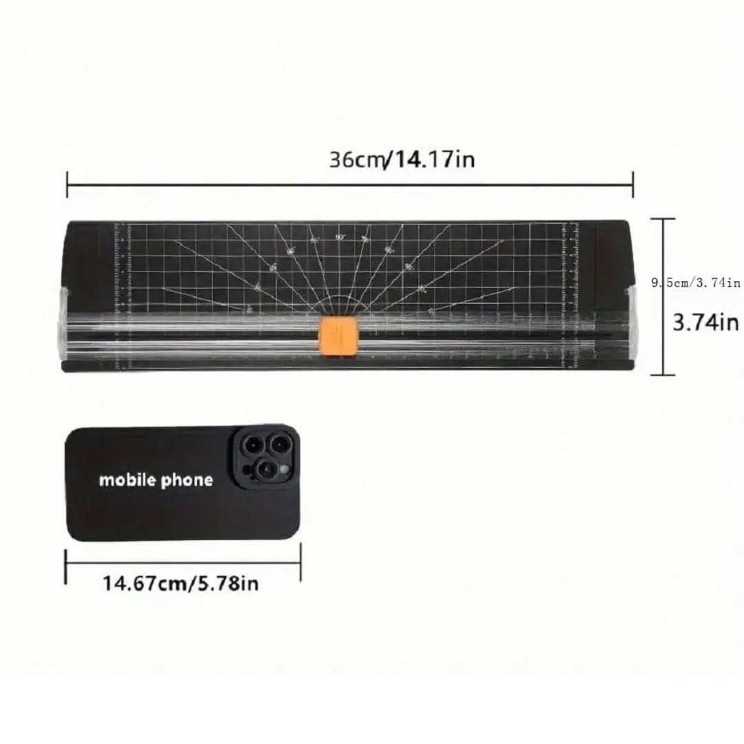 A3/A4 Photo Paper Cutter Guillotine Ruler Home Office Tool Card Trimmer UK