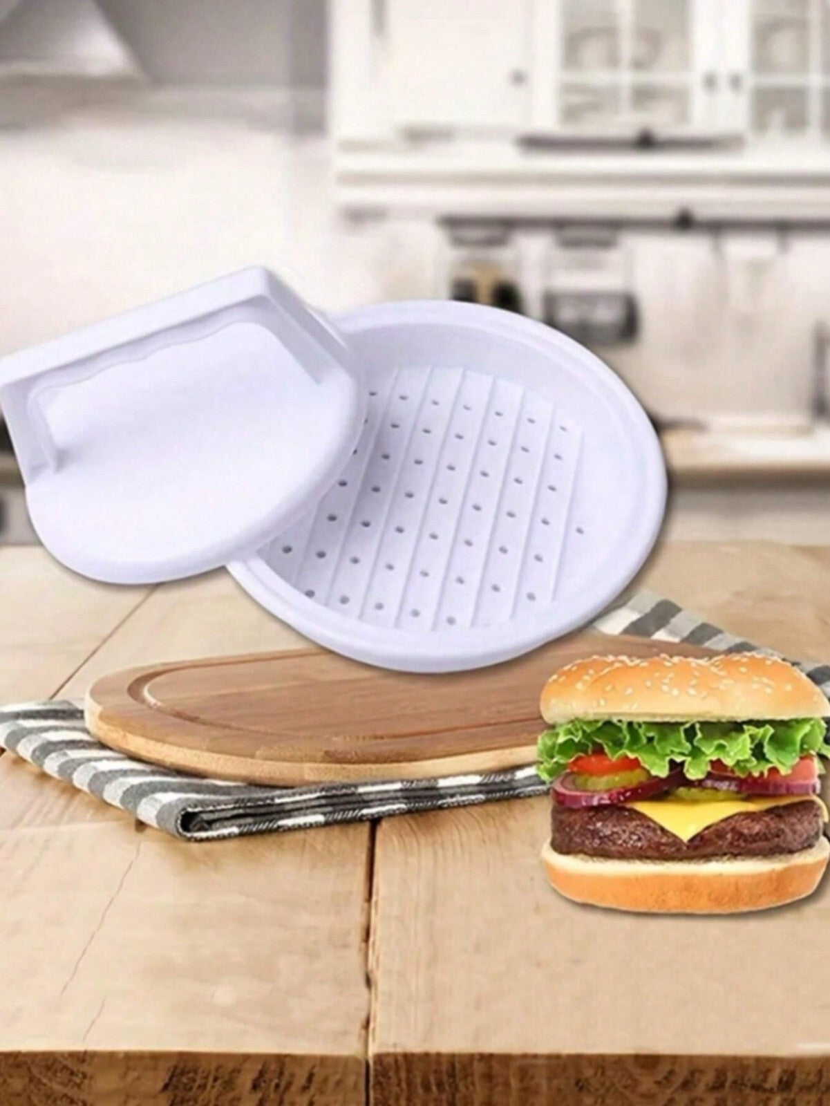 Burger Press Maker Beef Maker Hamburger Patty Maker Press Stuffed Burger BBQ