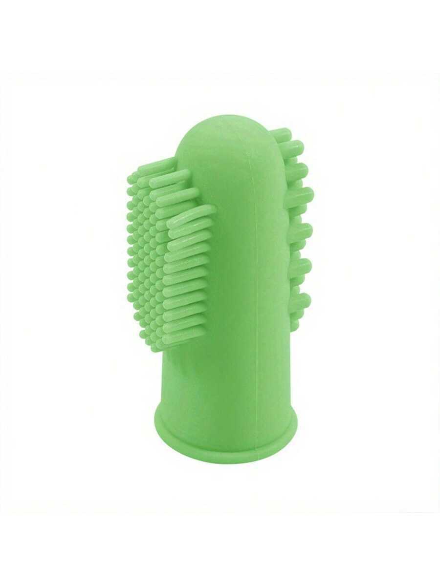 6x Pet Finger Toothbrush Dogs Cats Dental Cleaning Teeth Care Soft Finger Brush