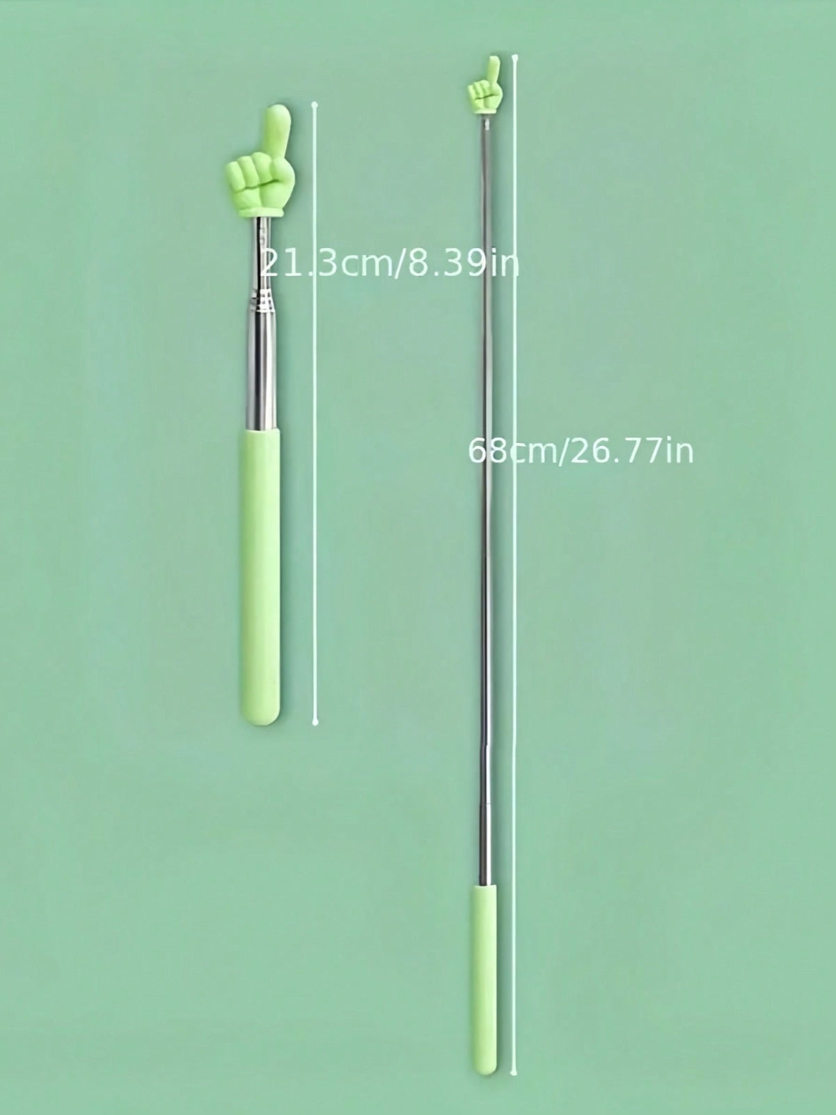 Retractable Pointer Reading Stick Pen for Teachers School Office Tool Gift