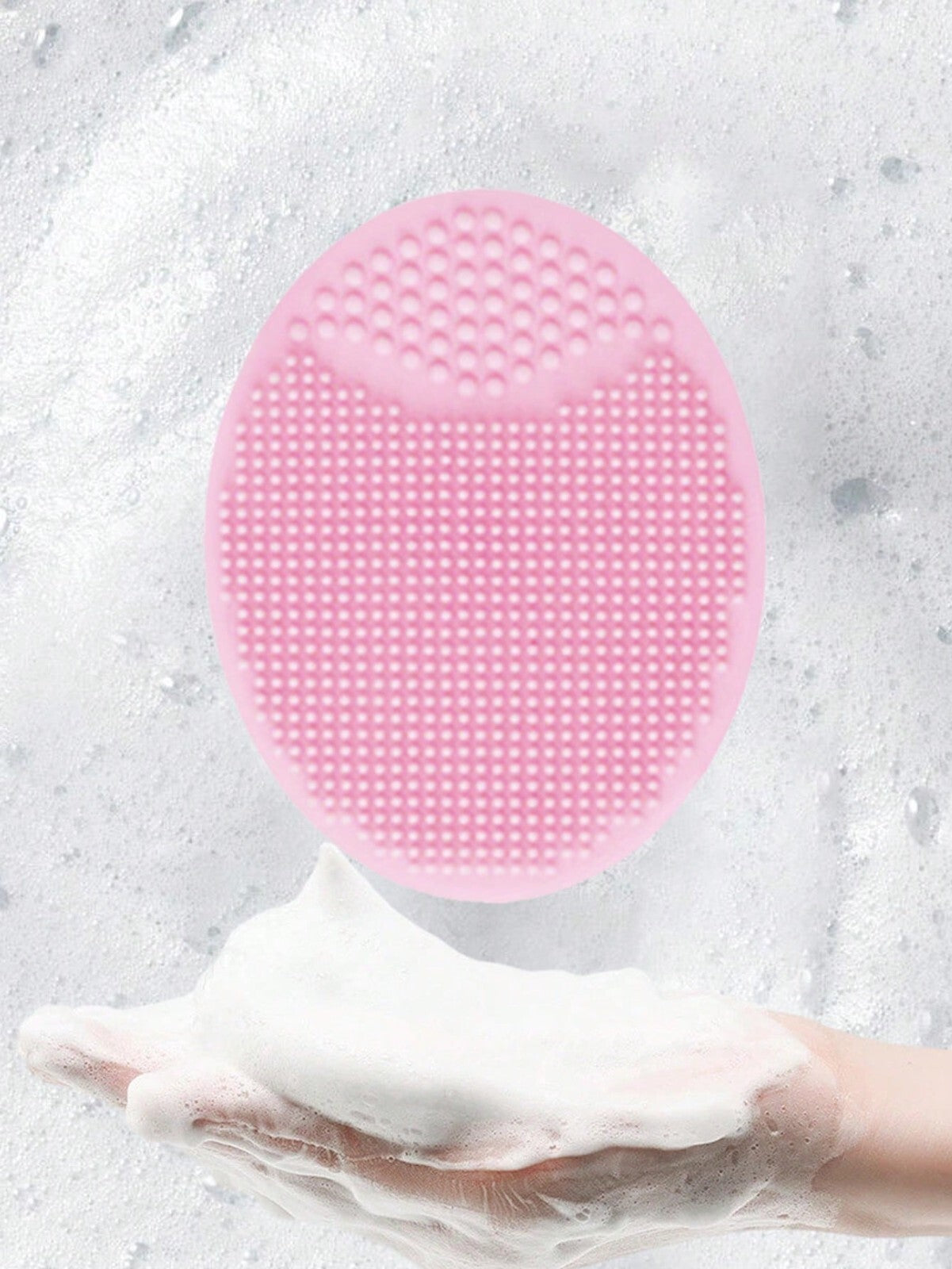 Face Scrubber Soft Silicone Facial Cleansing Brush Face Exfoliator Blackhead Pad