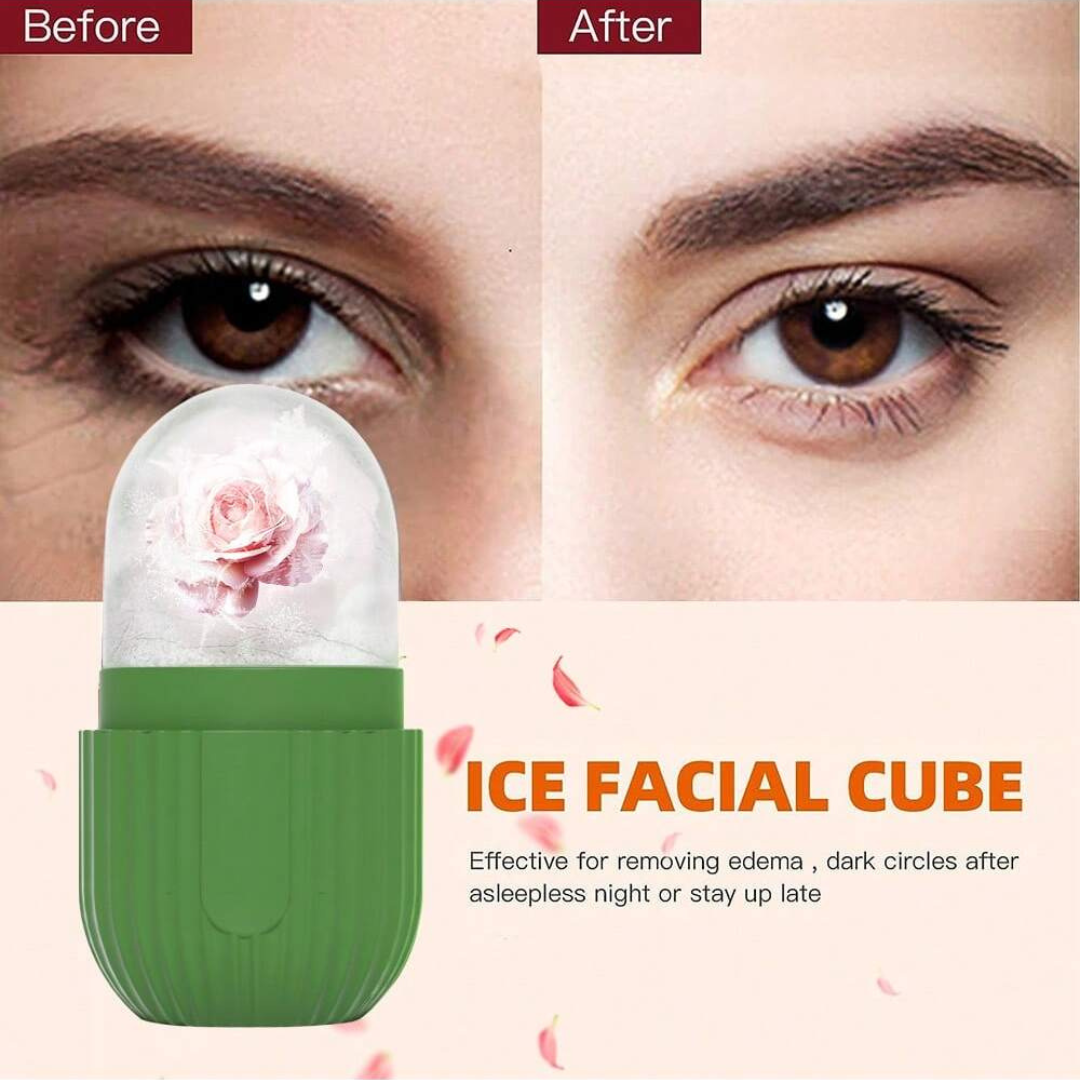 Ice Facial Roller Ice Face Massager Skin Care Beauty Tool Eye Puffi Ice Roller
