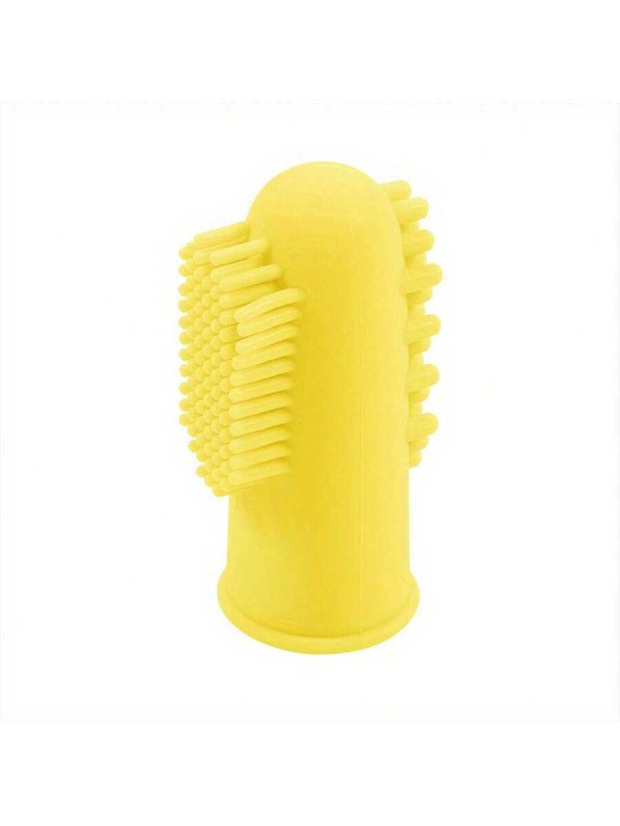 6x Pet Finger Toothbrush Dogs Cats Dental Cleaning Teeth Care Soft Finger Brush