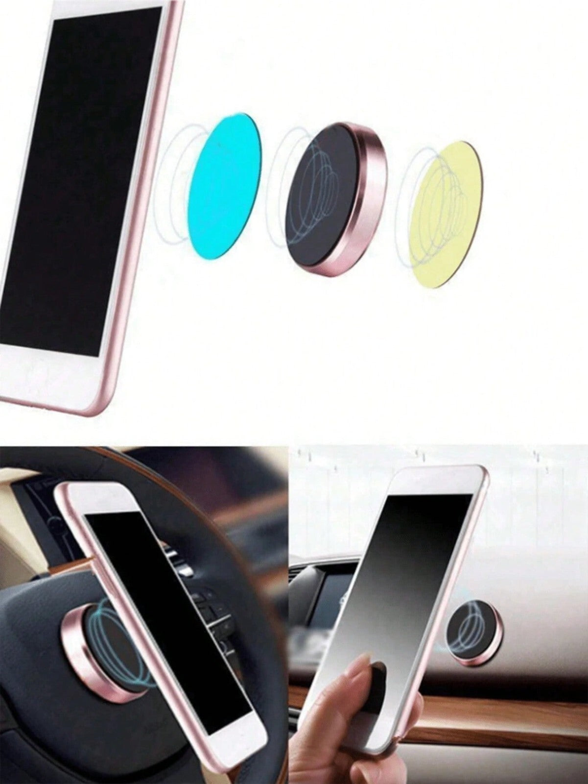 Universal Car Magnetic Mobile Phone Holder Dashboard Mount "BEST QUALITY"