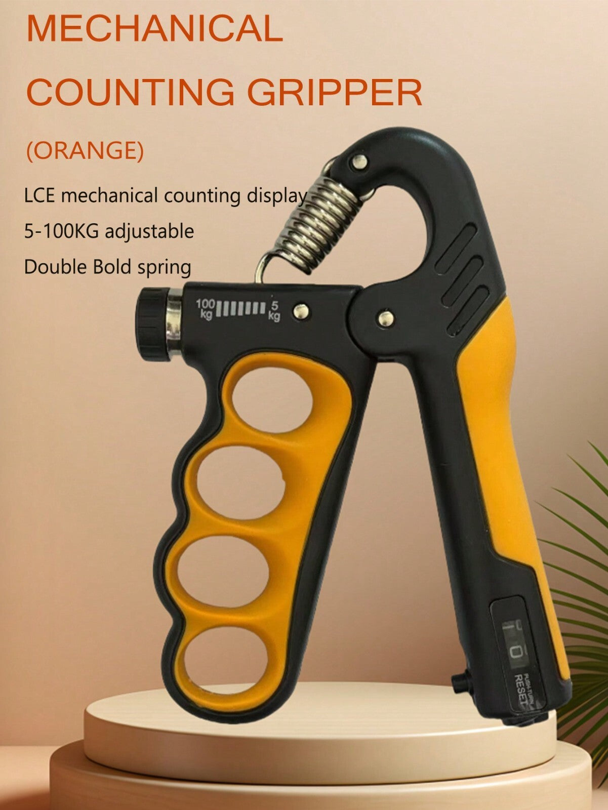 5-100KG Sport Hand grip Strengthener Adjustable Forearm Trainer Finger exerciser