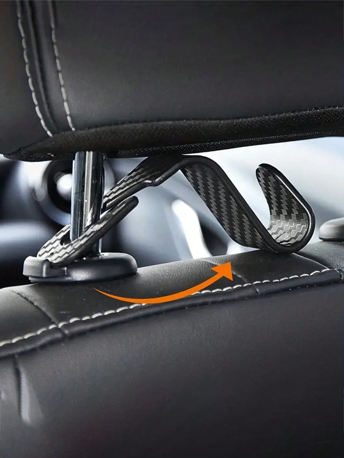 4PCS Car Auto Seat Back Hook Headrest Holder Hanger Organizer Bag Coat Handbag