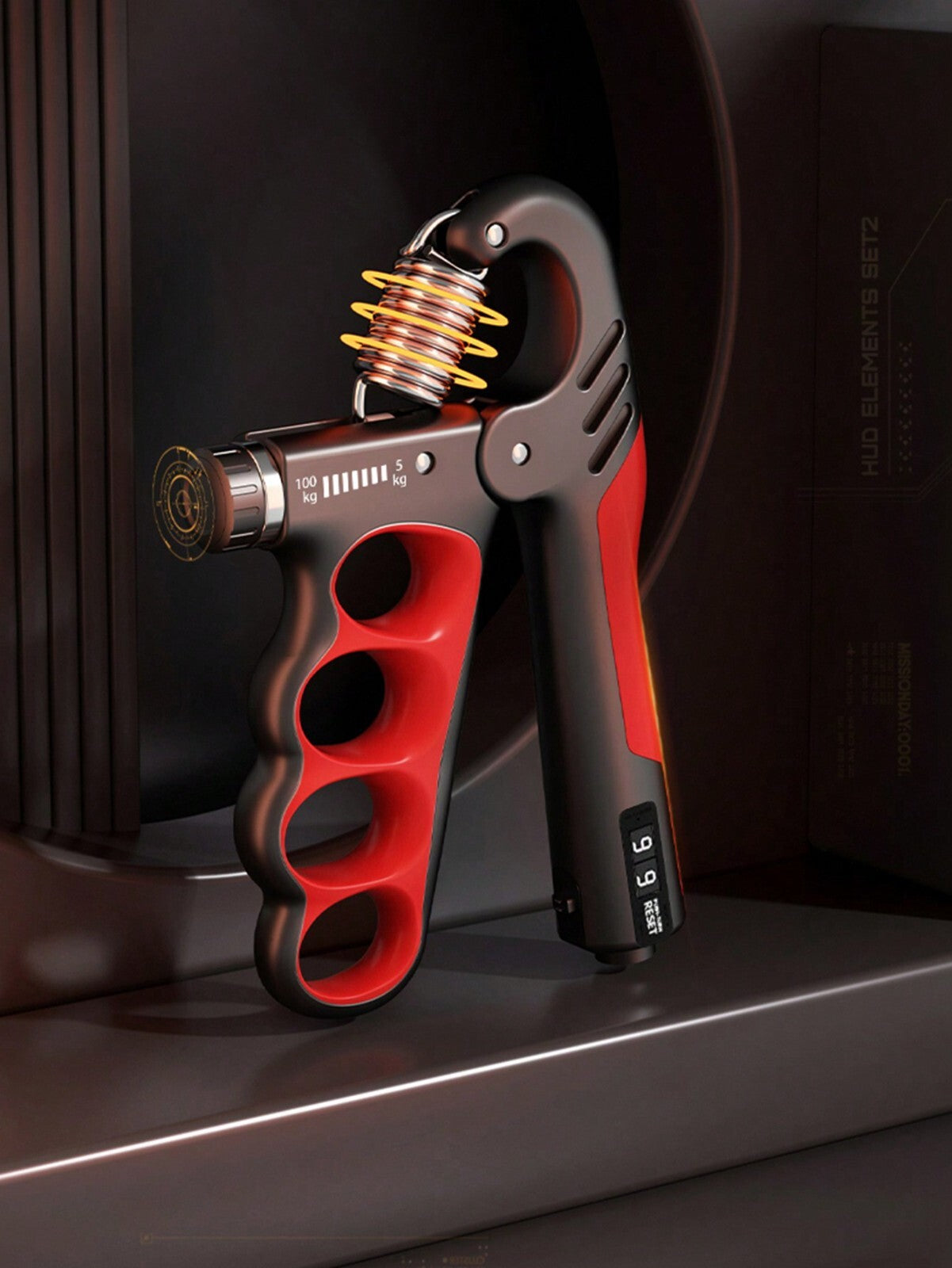 5-100KG Sport Hand grip Strengthener Adjustable Forearm Trainer Finger exerciser