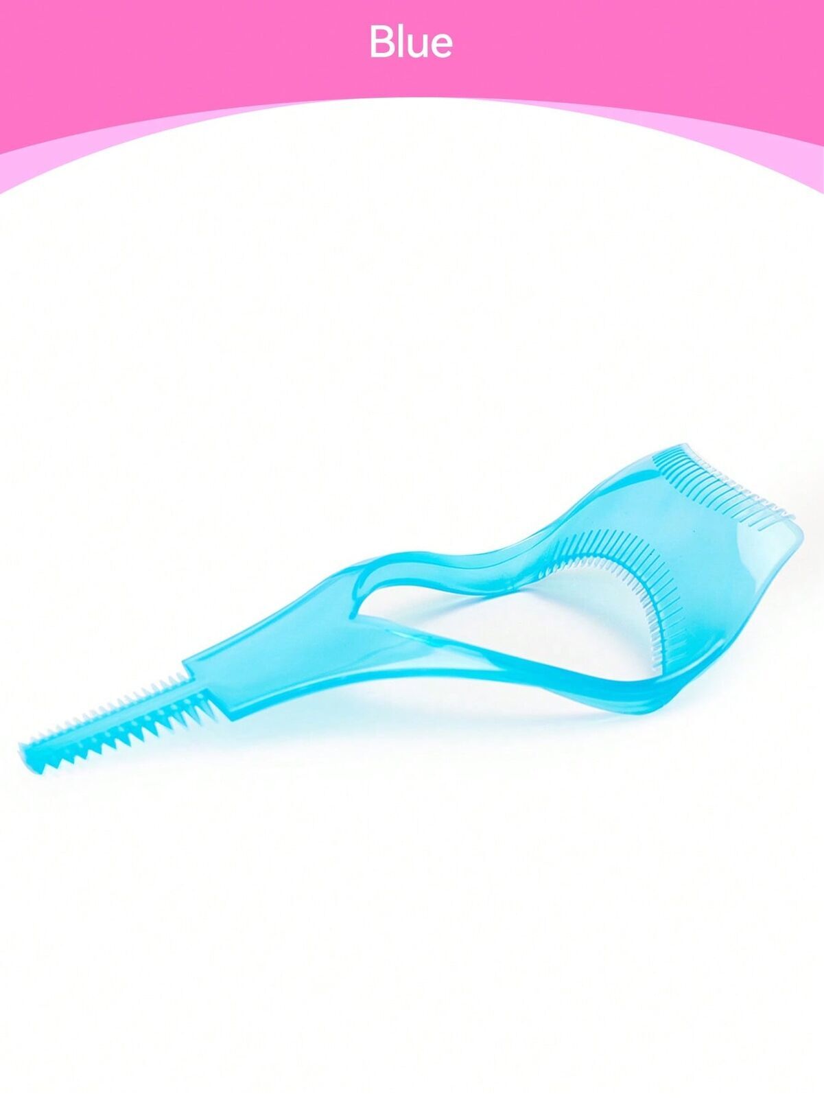 Eyelash Brush Curler Mascara Guard 3 in 1 Applicator Tool Stencil Shield Guide