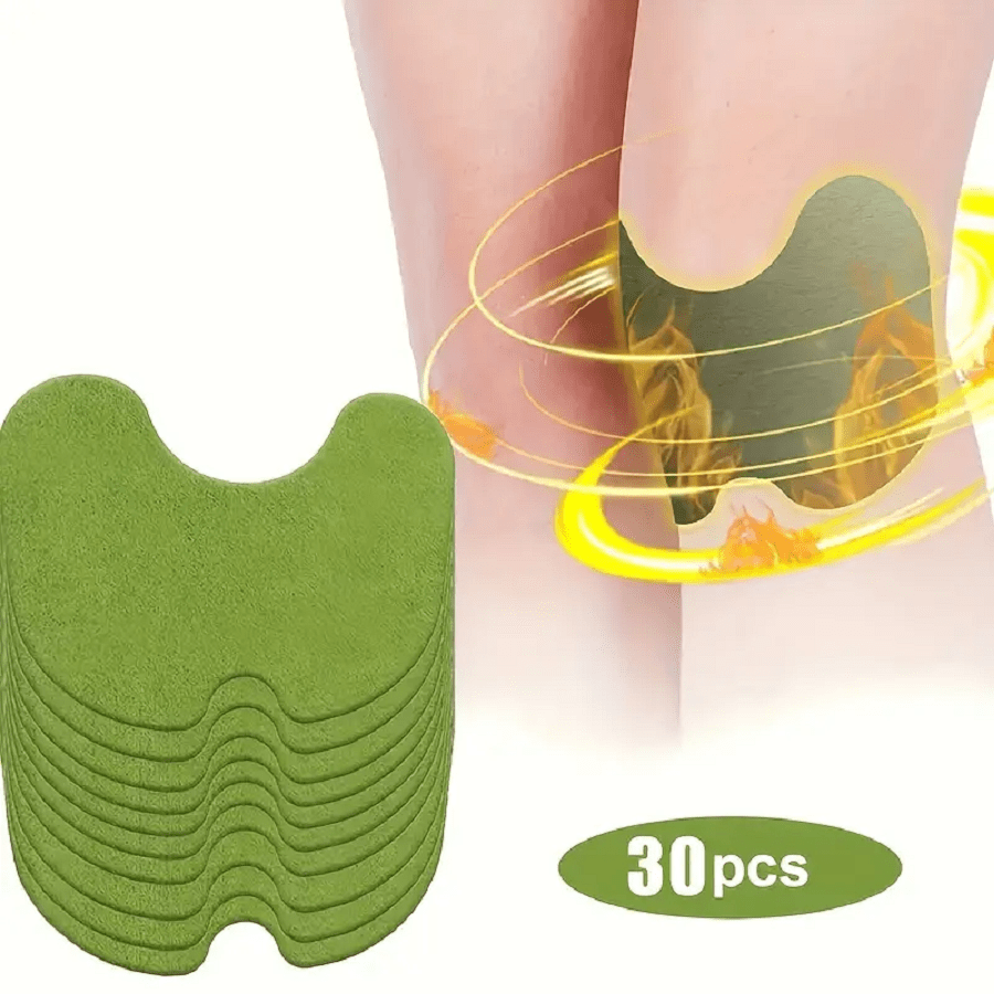 30PCS Knee Pain Relief Patches Wellnee Wormwood Sticker Neck Waist Joint Pad