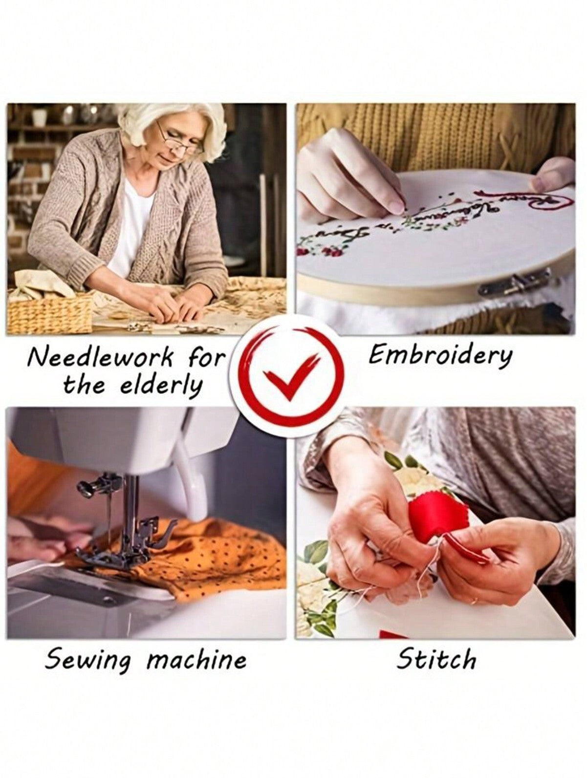 Needle Threader Machine Threading Simple Hand Bow Wire Sewing Threading Tool