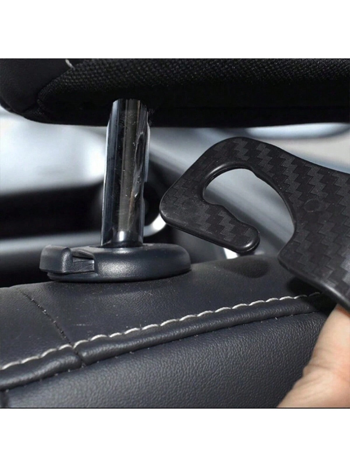 4X Car Holder Hanger Organizer Seat Back Hook Headrest for Handbag Bag Coat UK