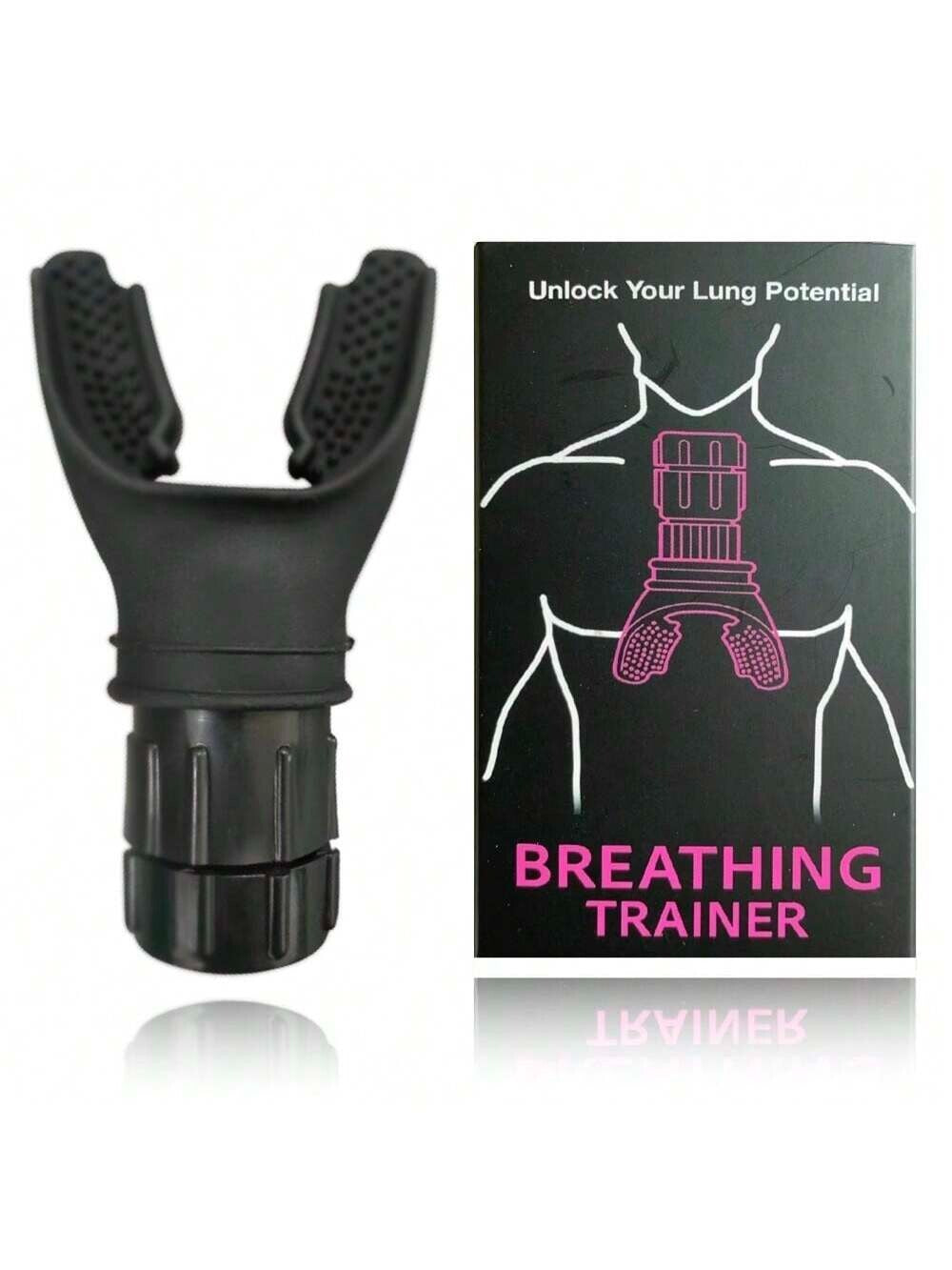 Breathing Trainer Lung Respirator Fitness Equipment Respiratory Exercise