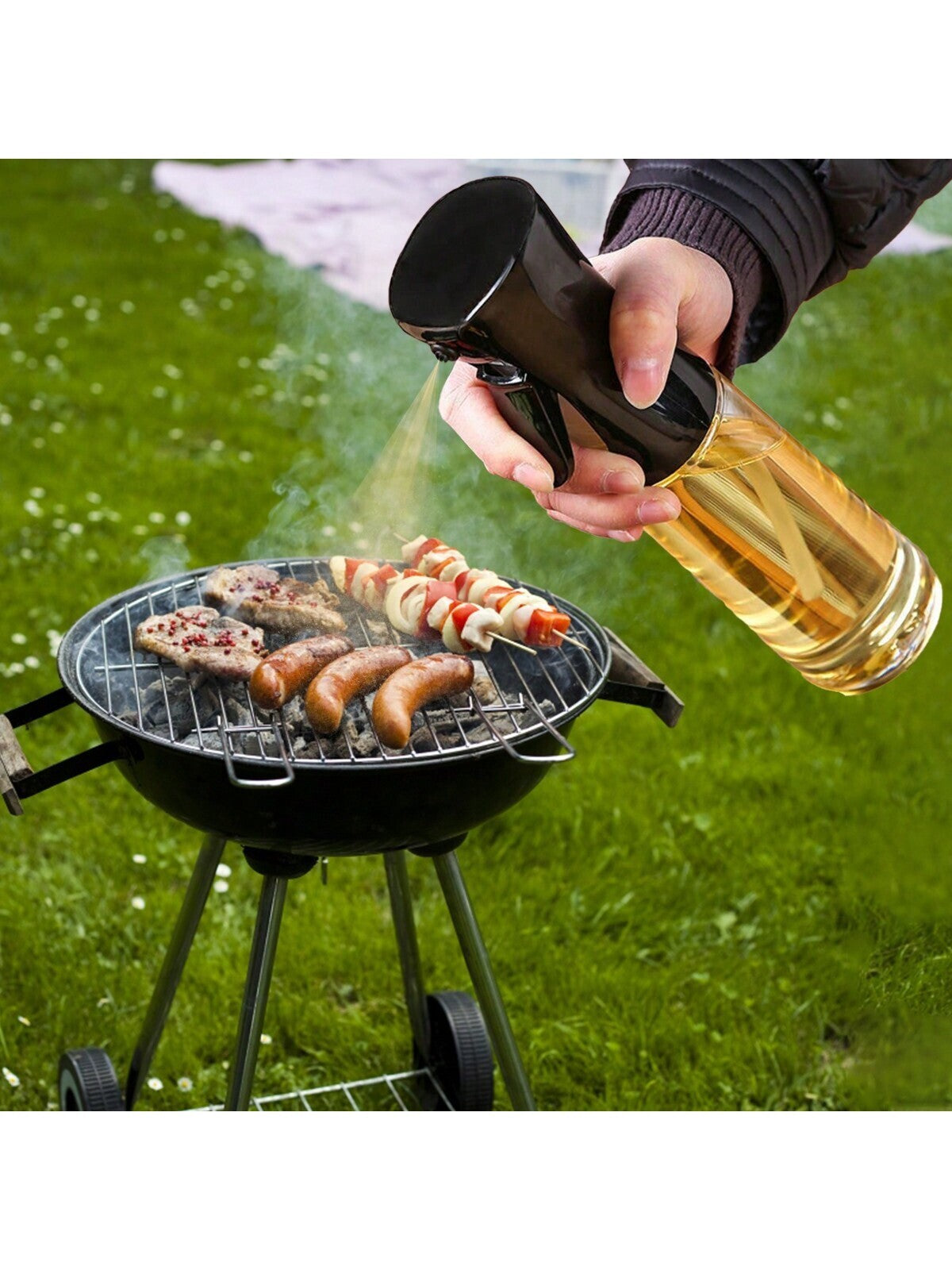 300ml Cooking Mister Sprayer Olive Oil Sprayer BBQ Air Fryer Baking Kitchen Tool