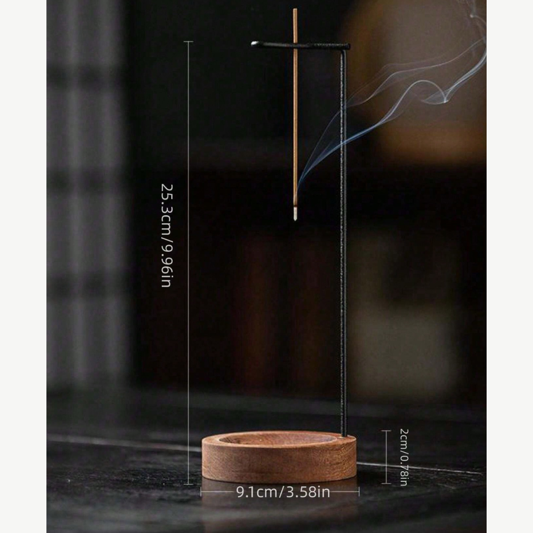 Incense Burners Stick Holder Wood Home Aromatherapy Tray Stick Ornaments Burner