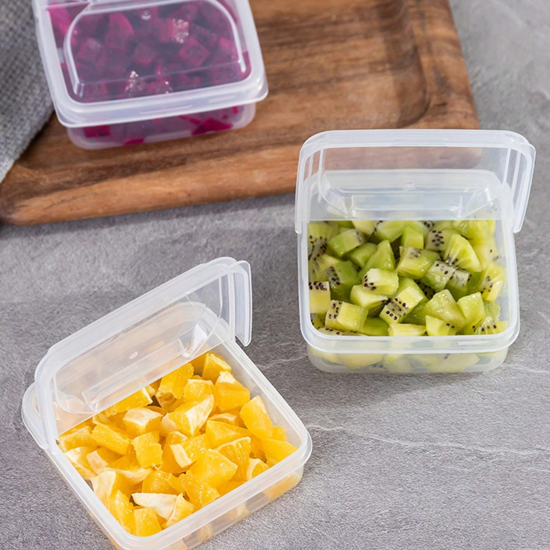 Plastic Cheese Slice Storage Box Cheese Storage Containers Refrigerator UK