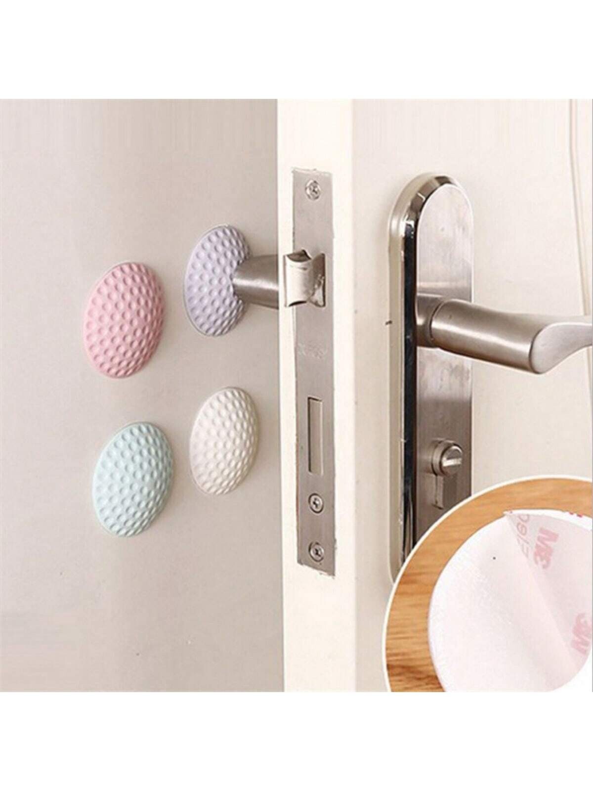 5 x Wall Protector Self Adhesive Rubber Stop Door Handle Bumper Guard Stopper