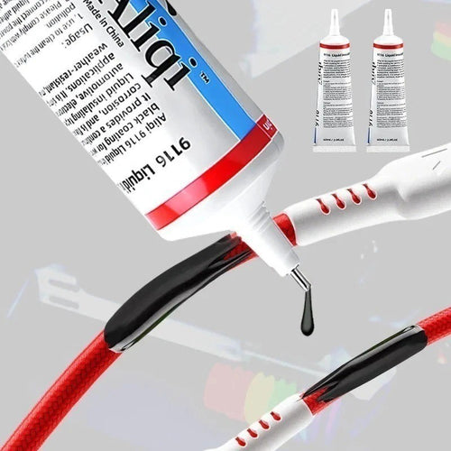 WATERPROOF LIQUID ELECTRICAL TAPE RUBBER INSULATION CABLE WIRE COAT GLUE SEAL UK