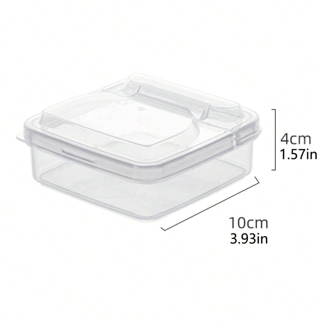 Plastic Cheese Slice Storage Box Cheese Storage Containers Refrigerator UK