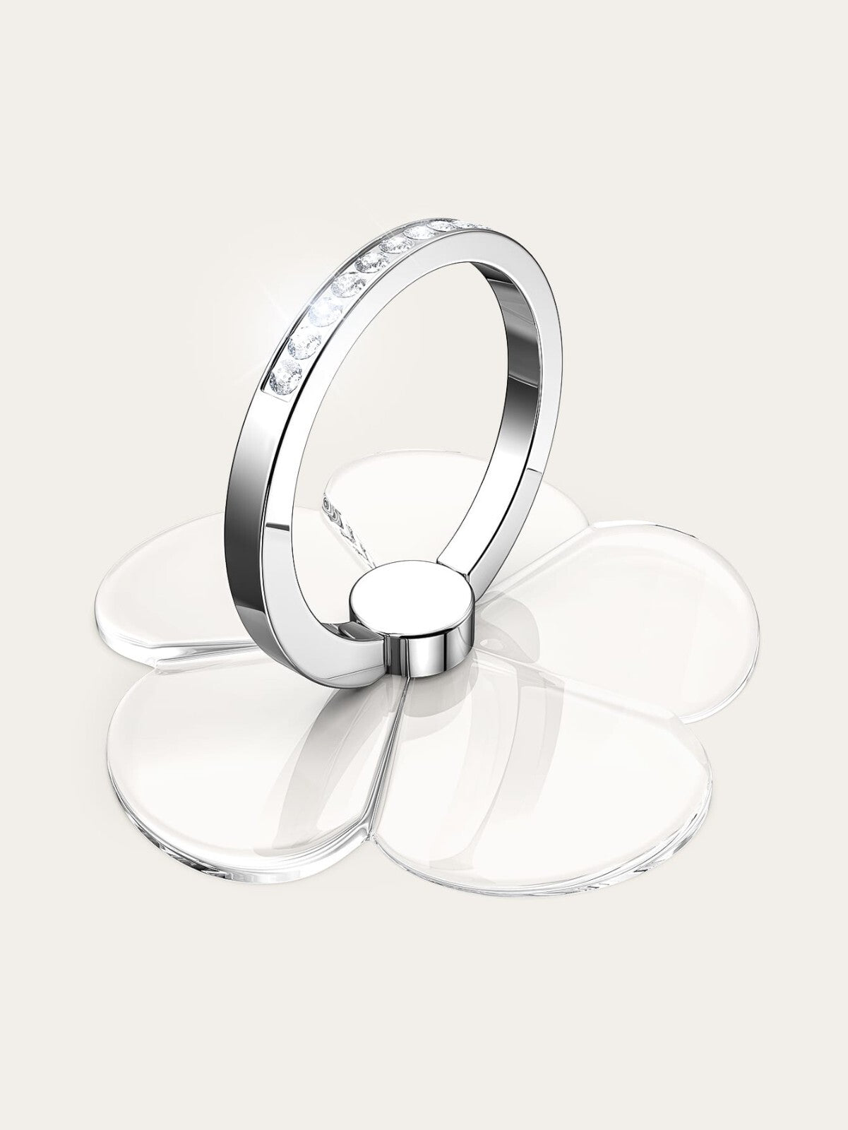 Mobile Phone Heart Ring Holder Finger Grip 360° Stand Mount for Mobile Phones