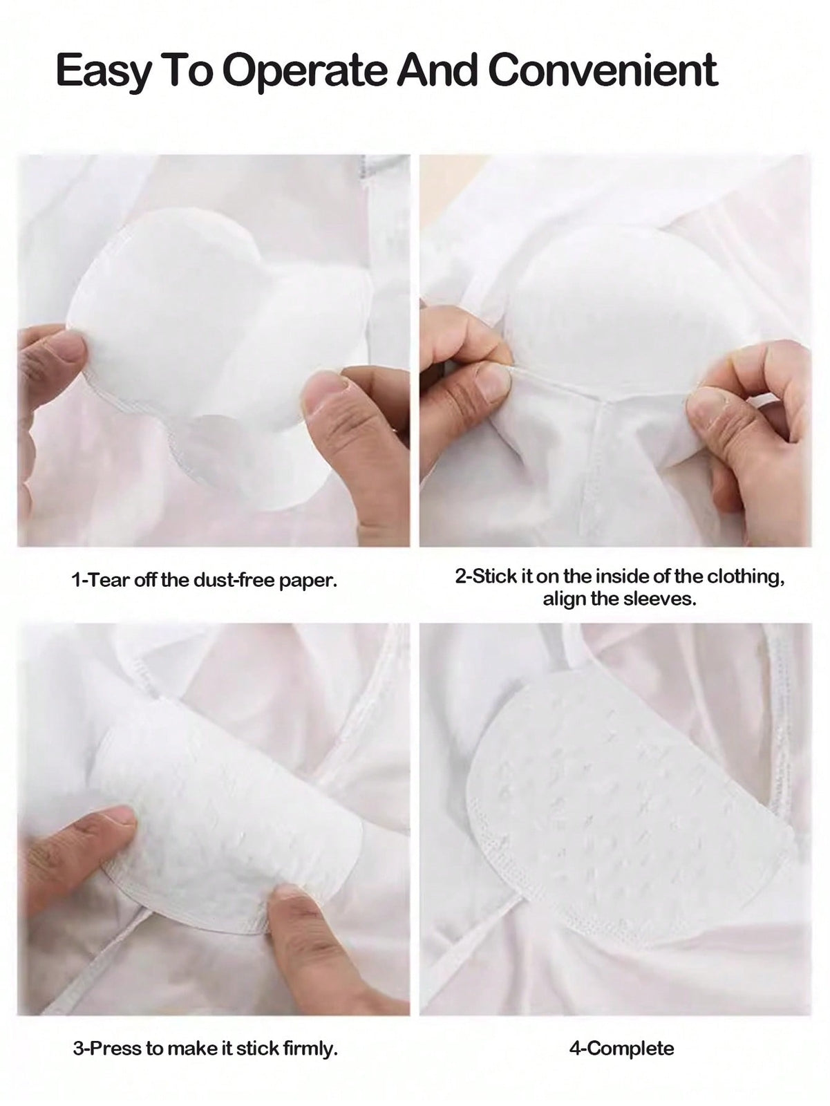 Disposable Armpit Sweat Pads Underarm Absorbing Patches 10/20/50PCS