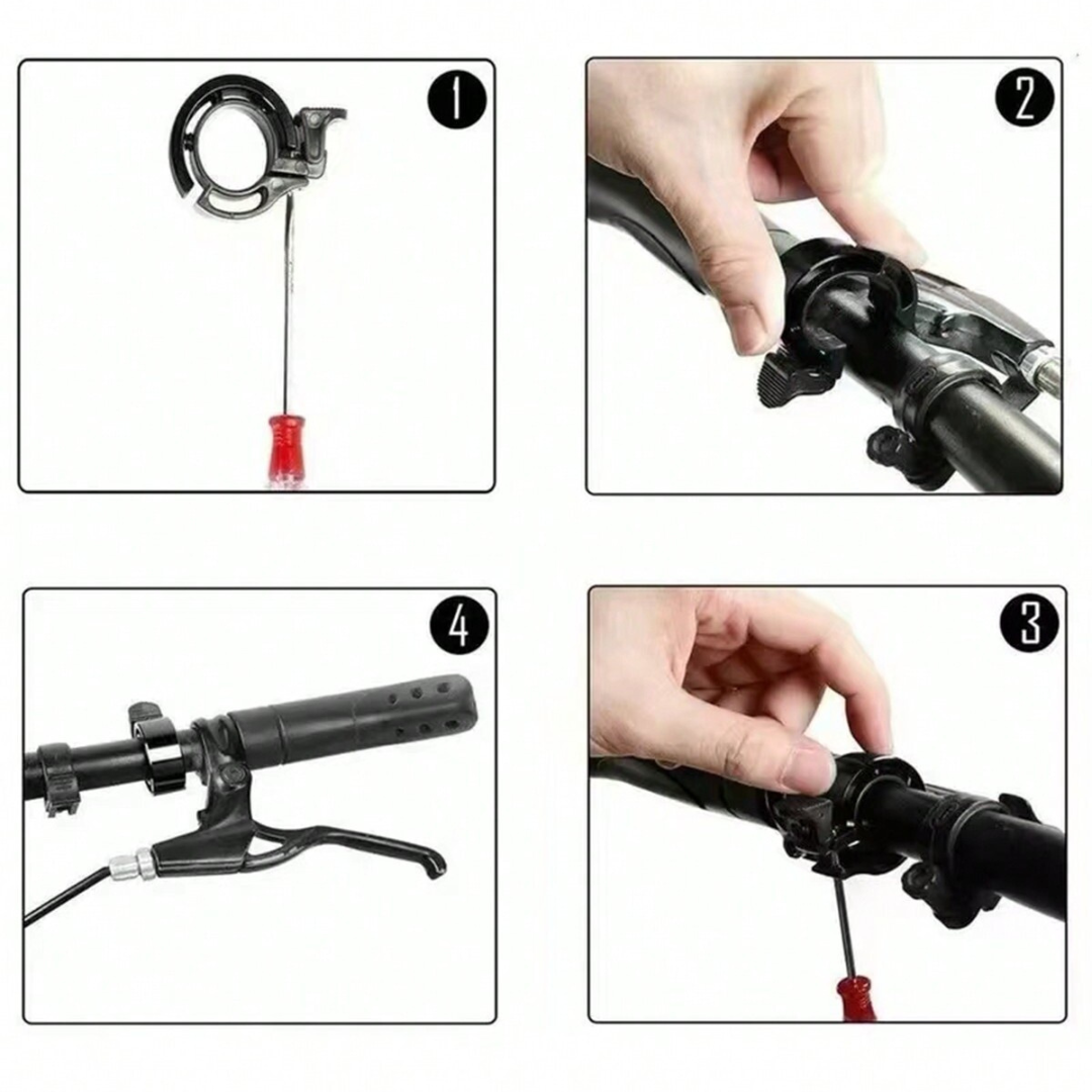 Hidden Bicycle Bell Road Bike Cycling Enthusiasts Birthday Gift Kids Sport UK