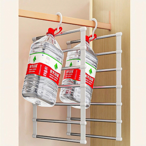 Portable Multi-Functional Pants Hanger Stainless Steel Foldable Non-Marking UK