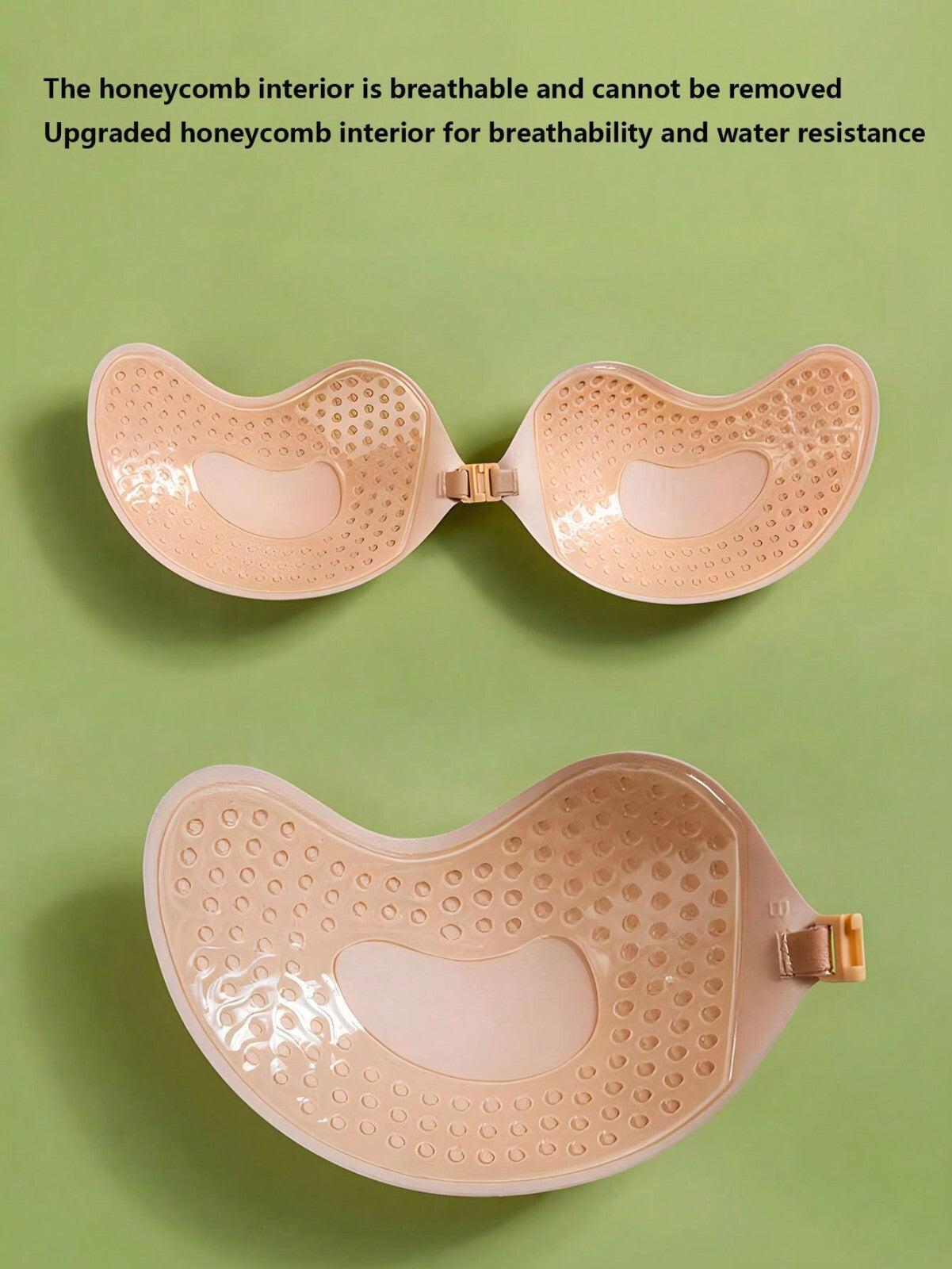 Silicone Strapless Push Up Bra Backless Self Adhesive Invisible Lace Stick On Uk