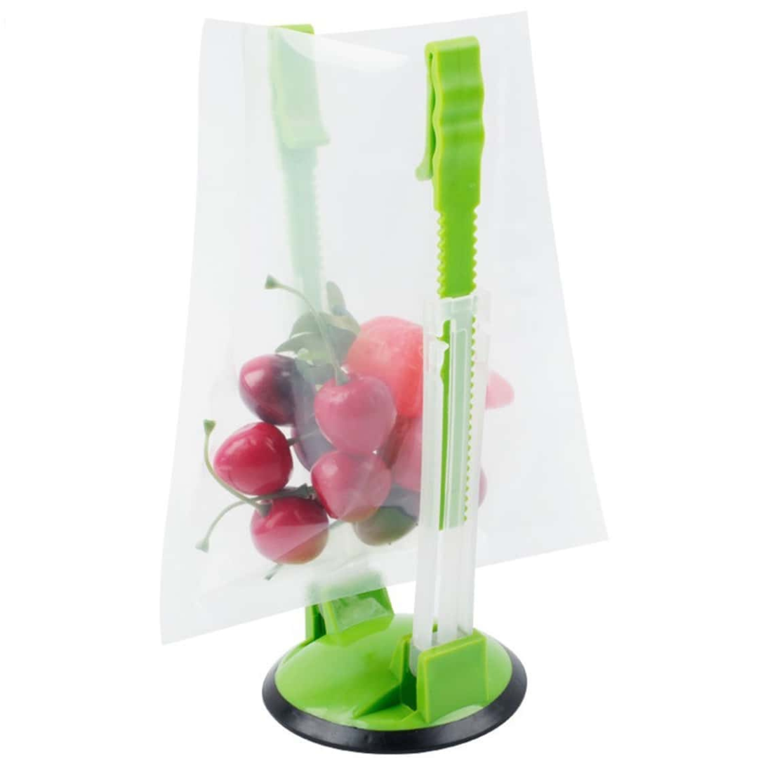 1pc Random Color Hand-Free Bag Holder, Fresh-keeping Bag Stand For Kitchen UK