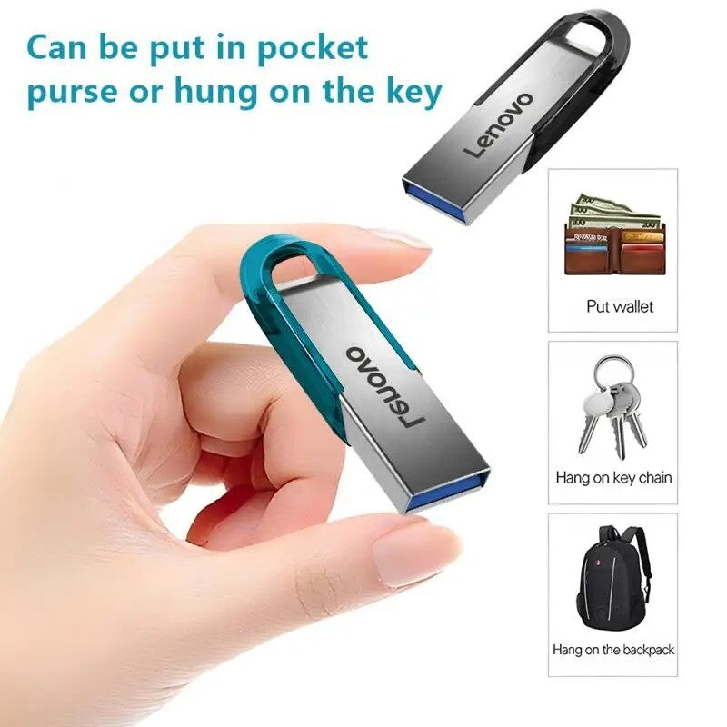 USB 3.0 Flash Drive High-Speed Storage 512GB 1TB 2TB Disk Memory Pen Drive UK