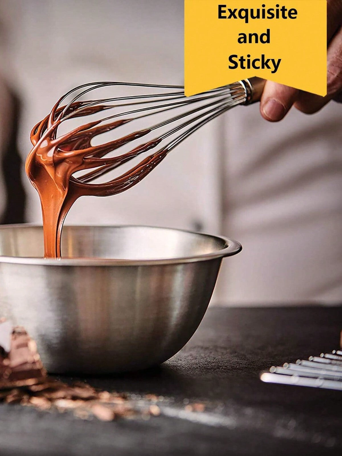 Stainless Steel Hand Whisk Mixer Balloon Egg Milk Beater Kitchen Cooking UK Tool