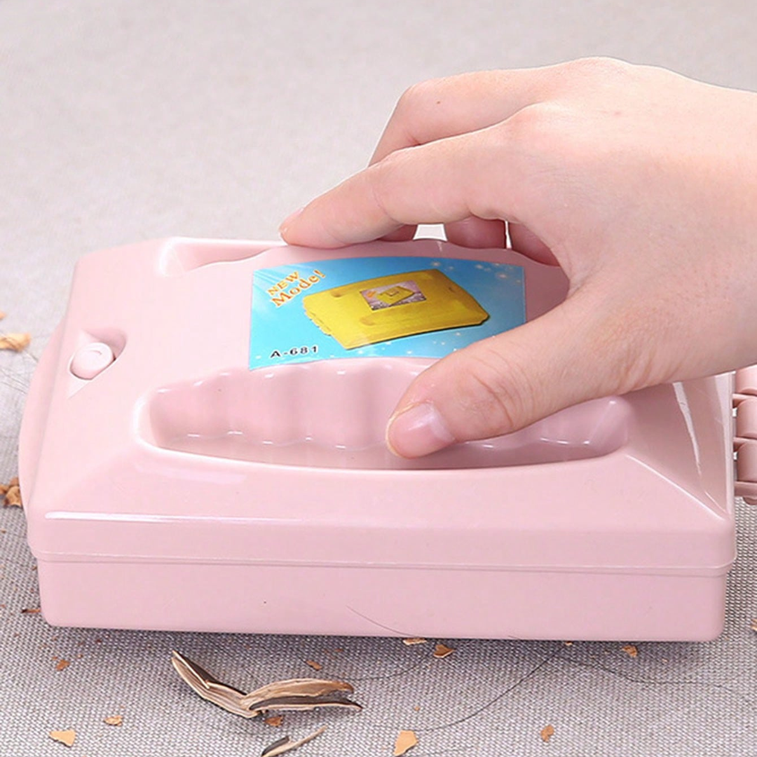 Multifunction Household Handheld Double Roller Carpet Brush Crumb Clean Tools UK