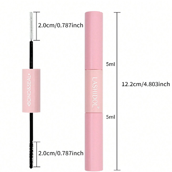 Eyelash Bond and Seal Lashes Glue DualEnded Lash Glue for Individual Cluster 5ml