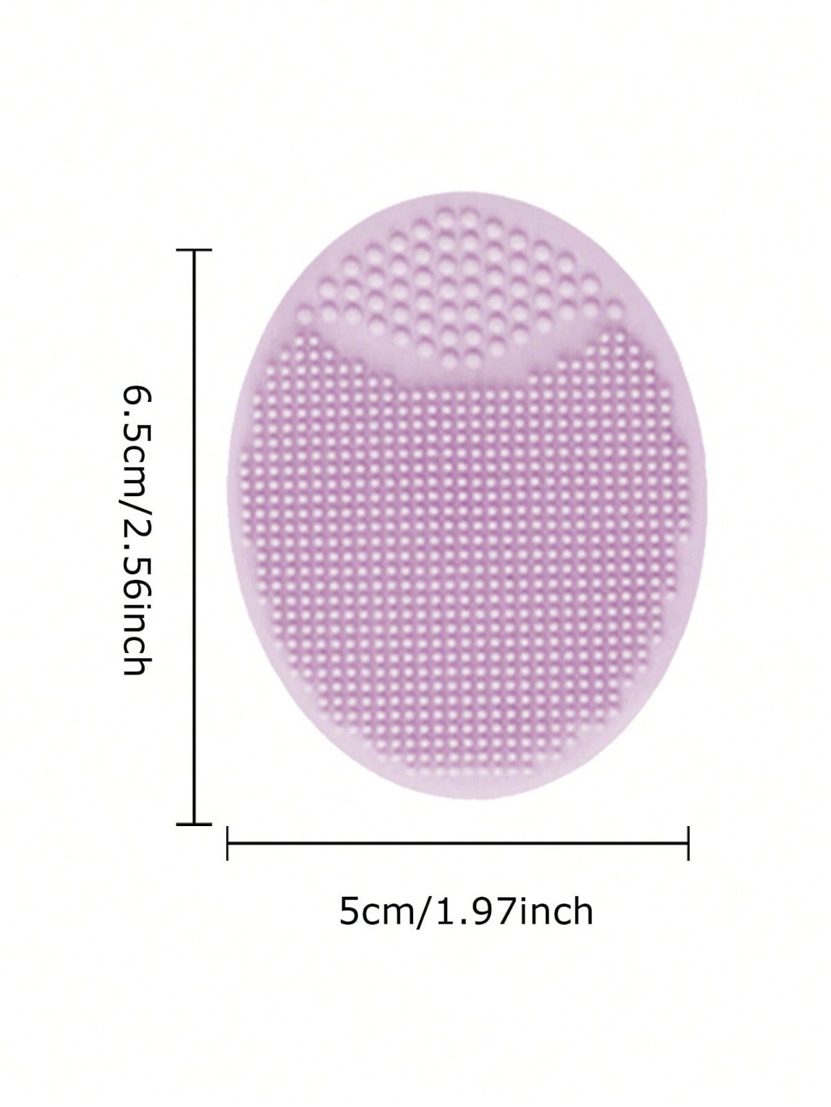 Face Scrubber Soft Silicone Facial Cleansing Brush Face Exfoliator Blackhead Pad