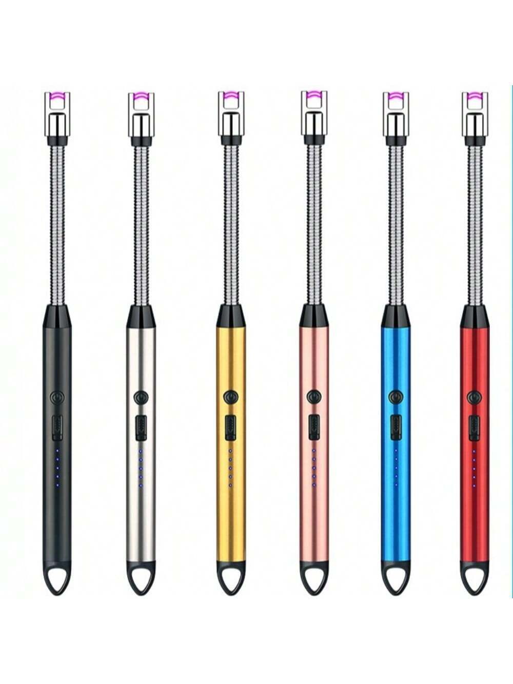 Candle Lighter Electric Arc Lighter USB Rechargeable Wand Flexible Cooking BBQ